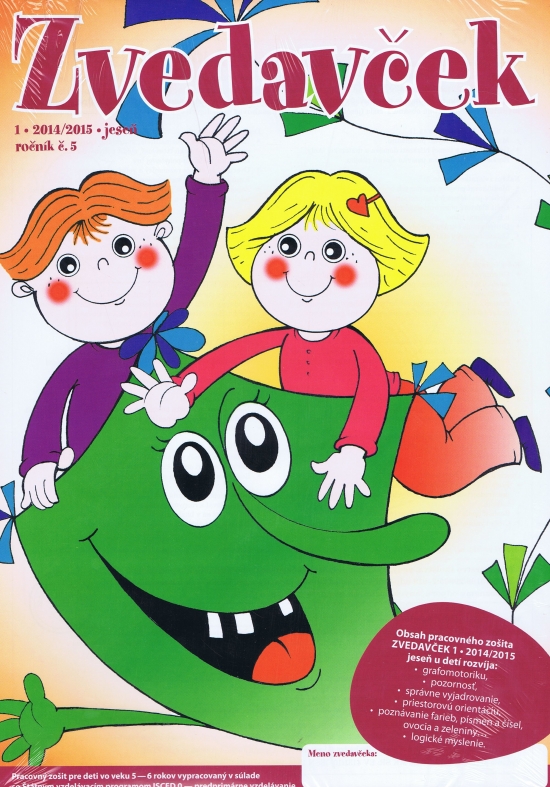 Obrázok Zvedavček 2014/2015 (kolekcia 6 zošitov)