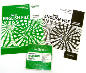 Obrazok New English file intermediate Workbook key + CD-ROM pack