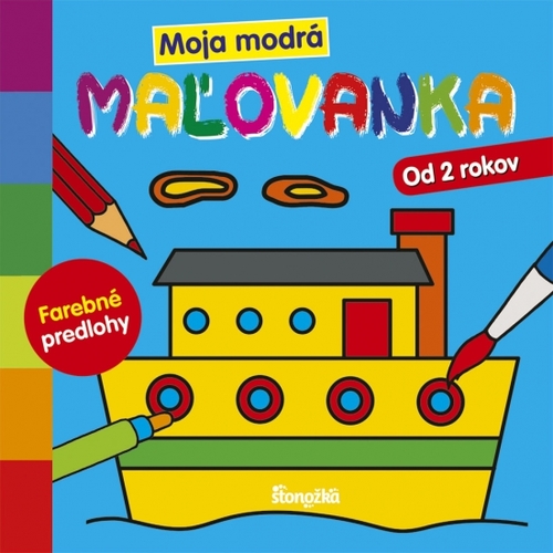 Obrázok Moja modrá maľovanka