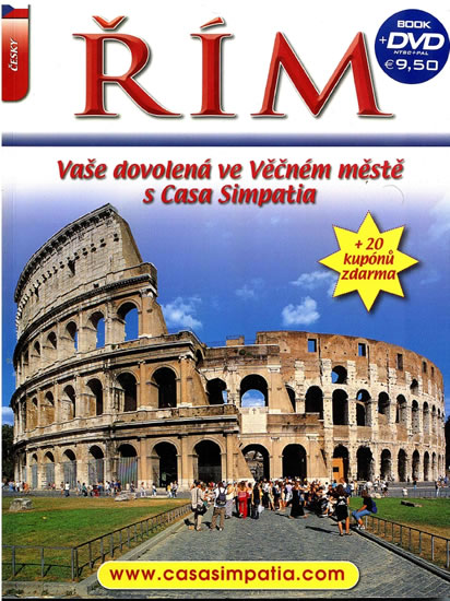 Obrázok Řím - Vaše dovolená ve Věčném městě s Casa Simpatia + DVD