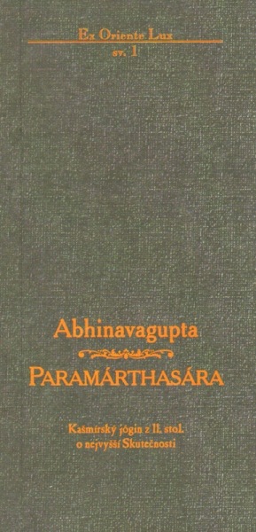 Obrazok Paramárthasára - Kašmírský jógin z 11. stol. o nejvyšší Skutečnosti