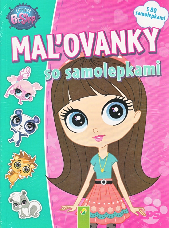 Obrázok Maľovanky so samolepkami - Littlest Pet Shop