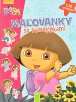 Obrázok Maľovanky so samolepkami - Dora