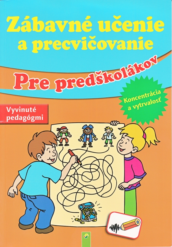 Obrázok Zábavné učenie a precvičovanie pre predškolákov-koncentrácia a vytrvalosť