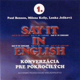 Obrazok Say it in English - 3 CD - Konverzácia pre pokročilých