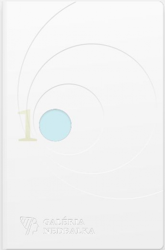 Obrázok Diár Galéria Nedbalka 2023 - biela obálka