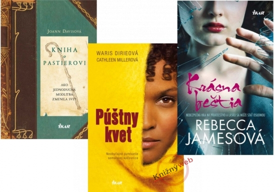 Obrázok 3za2 - Púštny kvet, 2. vydanie + Krásna beštia + Kniha o pastierovi