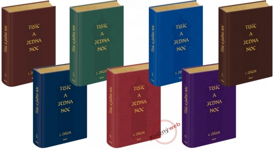 Obrázok Tisíc a jedna noc 1.-7. zväzok KOMPLET