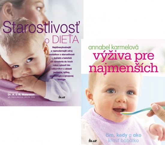 Obrázok Výživa pre najmenších+Starostlivosť o dieťa KOMPLET