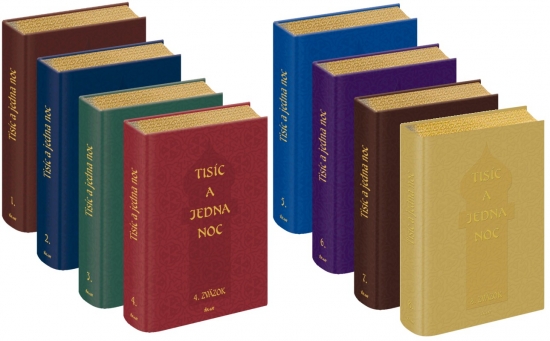 Obrázok Tisíc a jedna noc 1.-8. zväzok KOMPLET