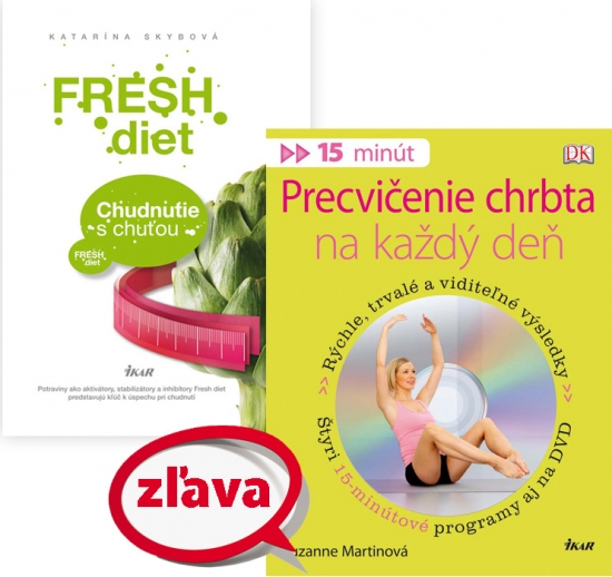 Obrázok Fresh diet+Precvičenie chrbta na každý deň  (15 min.) KOMPLET