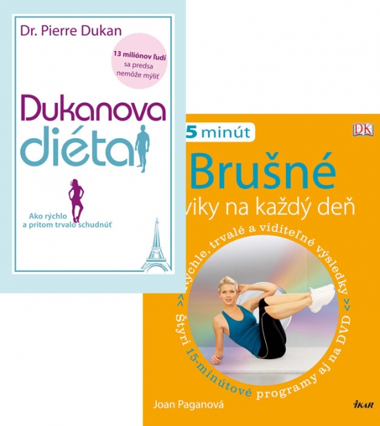 Obrázok Dukanova diéta+Brušné cviky KOMPLET