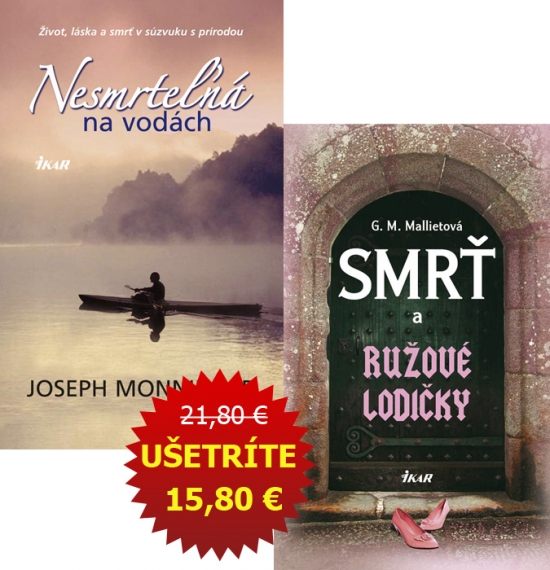 Obrázok Nesmrteľná na vodách + Smrť a ružové lodičky KOMPLET