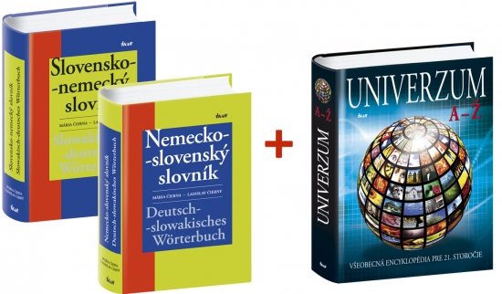 Obrázok S-N + N-S slovník+darček Univerzum A-Ž KOMPLET