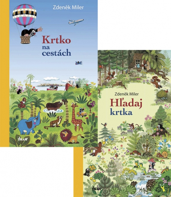 Obrázok Hľadaj krtka + Krtko na cestách KOMPLET