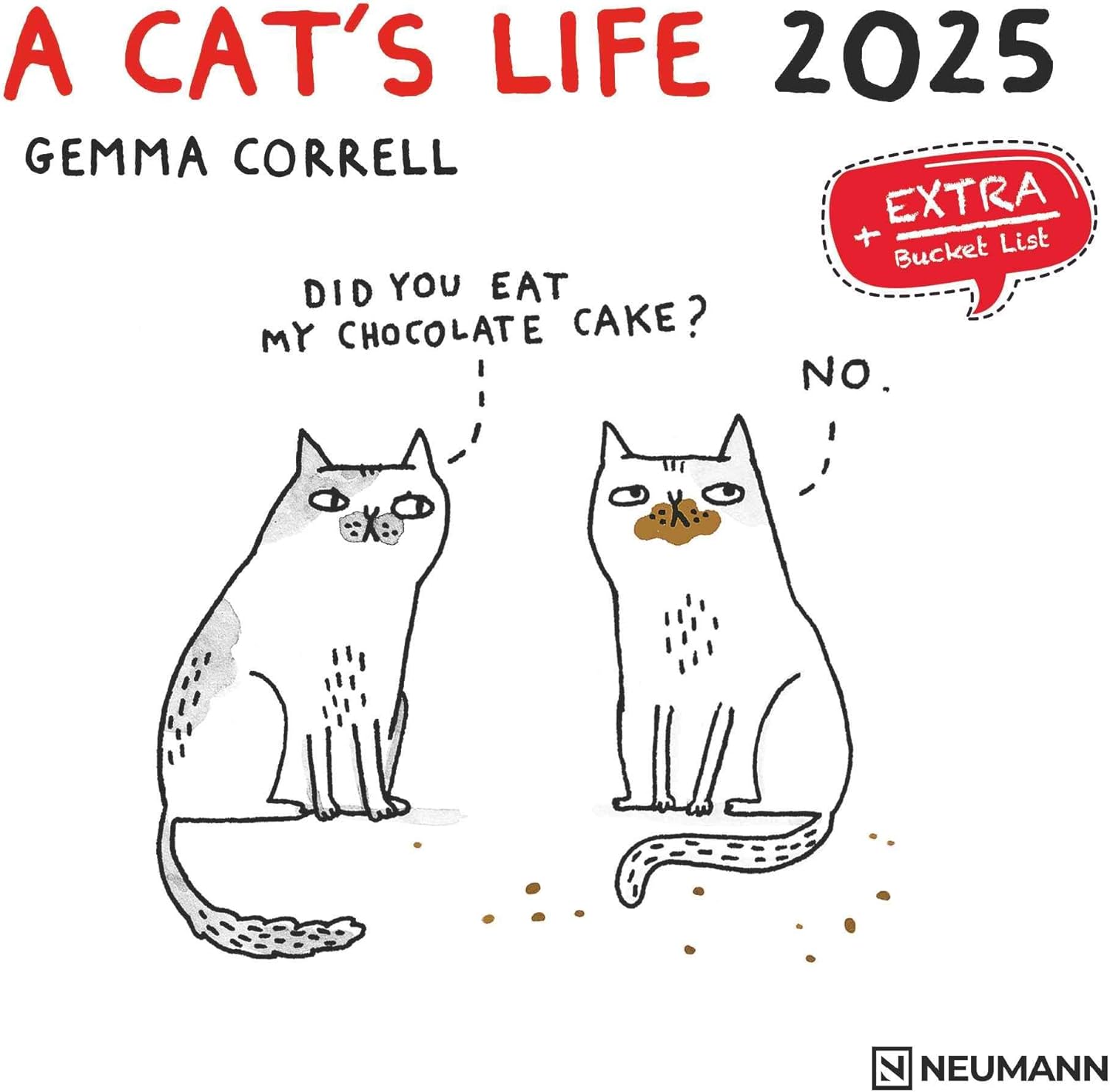 Obrázok 2025 A Cat´s Life kalendár