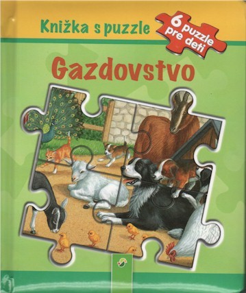 Obrázok Gazdostvo - Knižka s puzzle