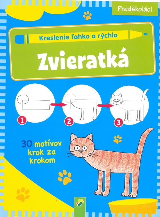 Obrázok Zvieratká - Kreslenie ľahko a rýchlo