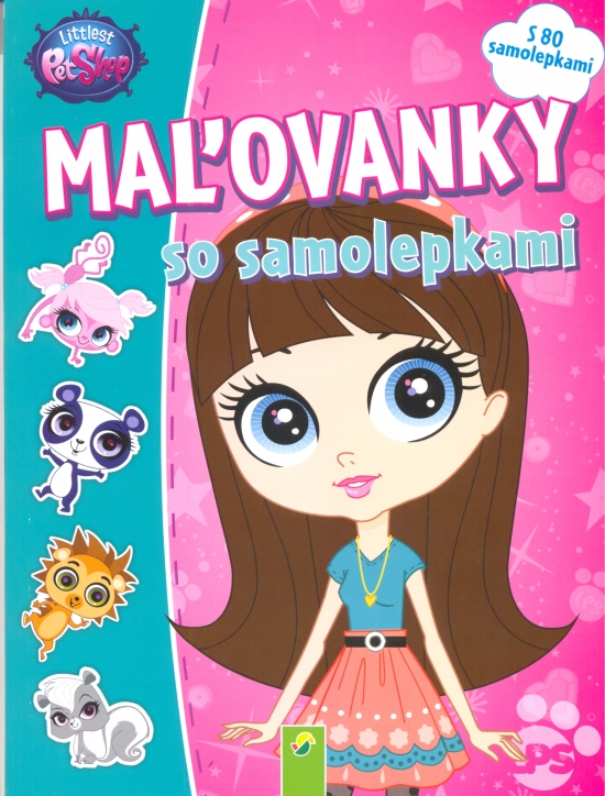 Obrázok Maľovanky so samolepkami - Littlest Pet Shop
