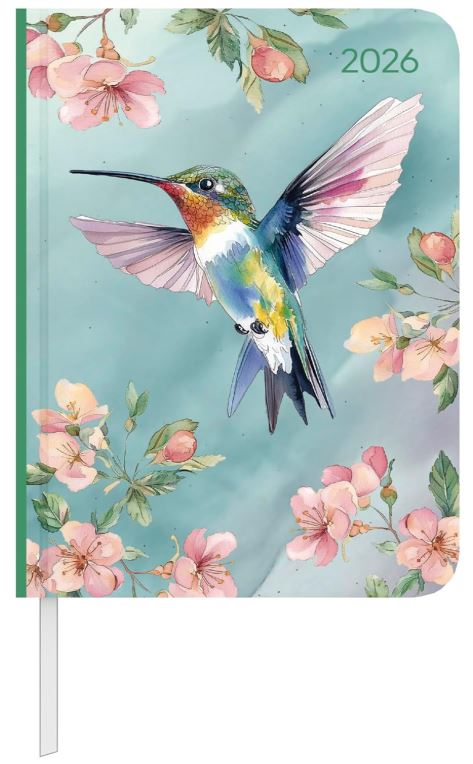 Obrázok 2026 Daily Journal Hummingbird