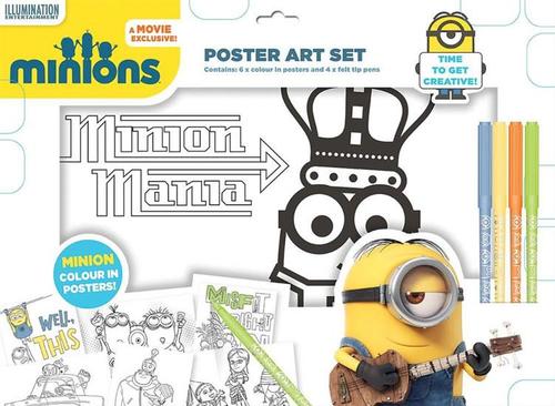 Obrázok Omalovánky Mimoňové + fixy