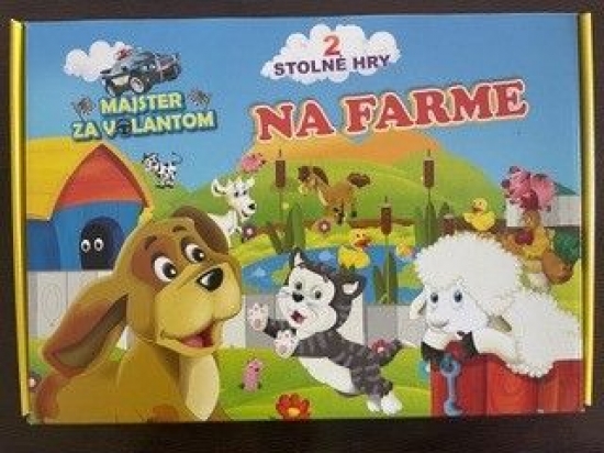 Obrázok Na farme / Majster za volantom - 2 stolné hry