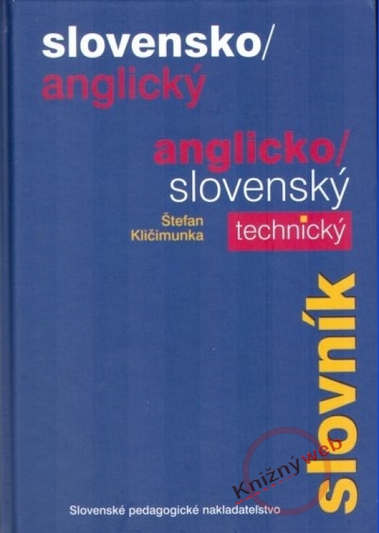 Obrázok Slov.-angl., ang.-slov. technický slovník