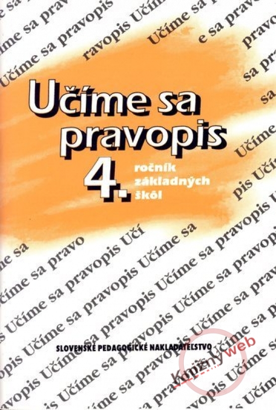 Obrázok Učíme sa pravopis 4.roč. ZŠ