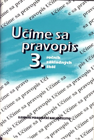 Obrázok Učíme sa pravopis 3.roč. ZŠ