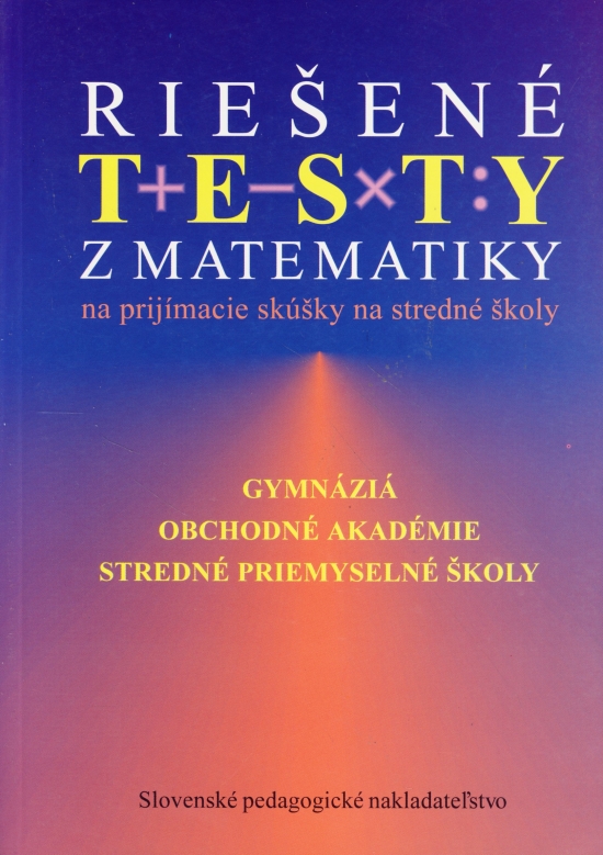 Obrázok Riešené testy z matematiky