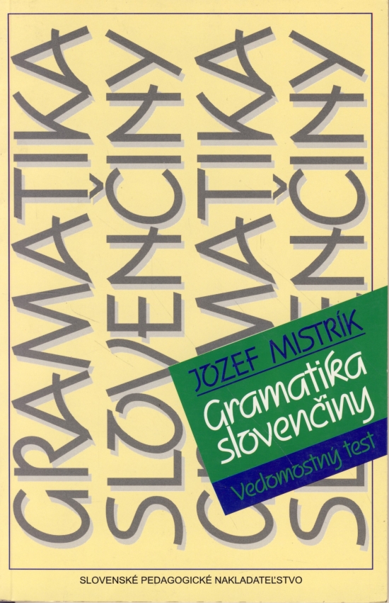 Obrázok Gramatika slovenčiny