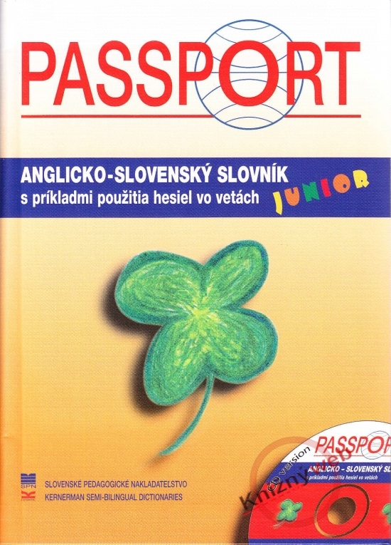 Obrázok Passport Junior A-S slovník+CD s príkladmi použ