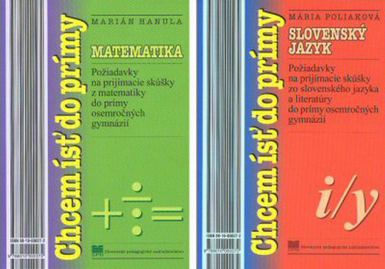 Obrázok Chcem ísť do prímy - matematika / slovenský jazyk