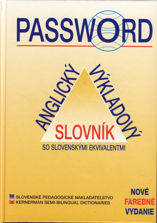 Obrázok Password-Anglický výkladový slovník so slovenskými ekvivalentmi