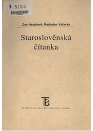 Obrázok Staroslověnská čítanka