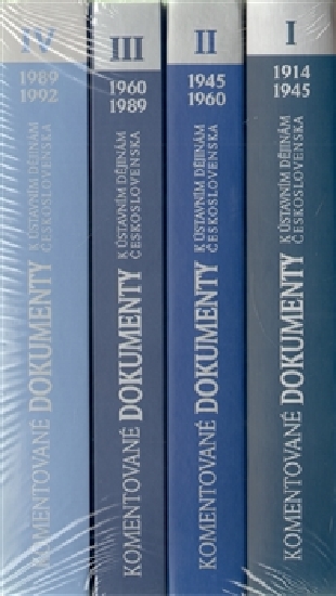 Obrázok Komentované dokumenty k ústavním dějinám Československa - Soubor