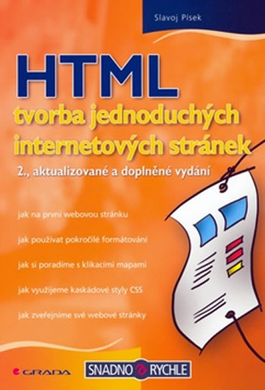 Obrázok HTML – tvorba jednoduchých internetových stránek