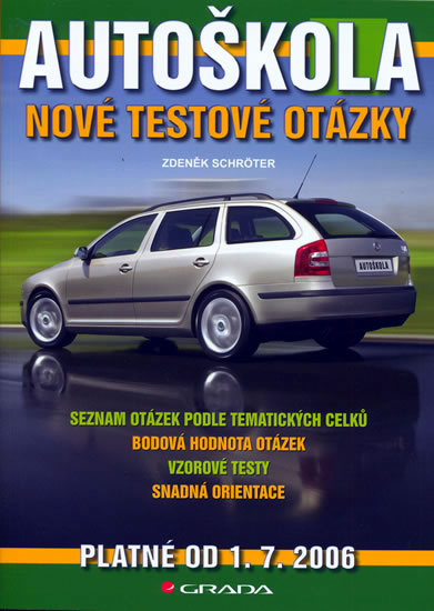 Obrázok Autoškola - Nové testové otázky