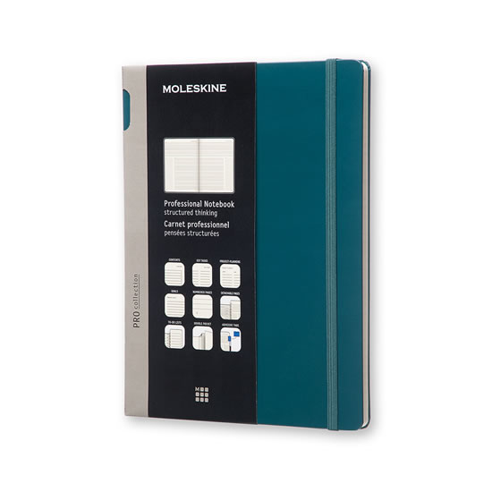 Obrázok Moleskine: Professional diář-zápisník zelený XL
