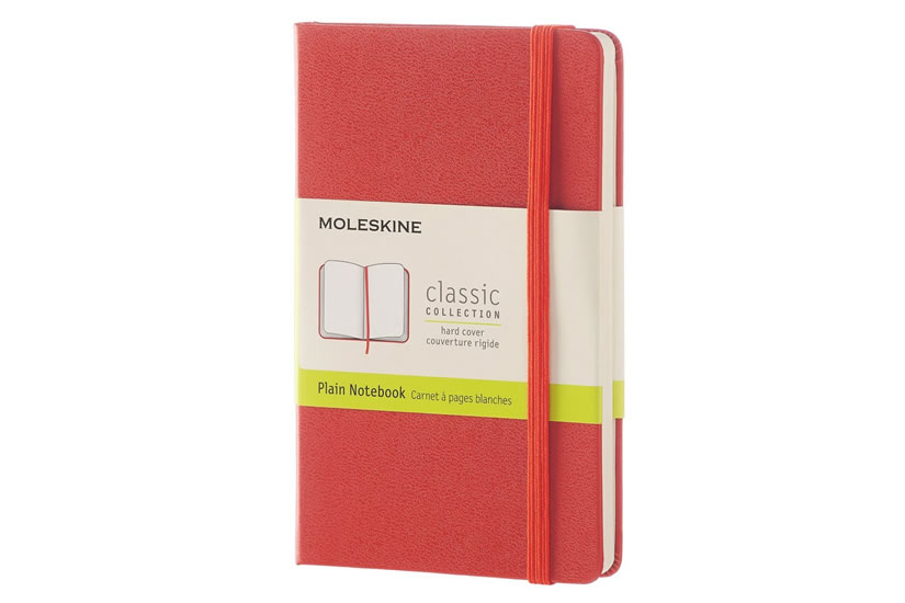 Obrázok Moleskine: Zápisník tvrdý čistý oranžový S