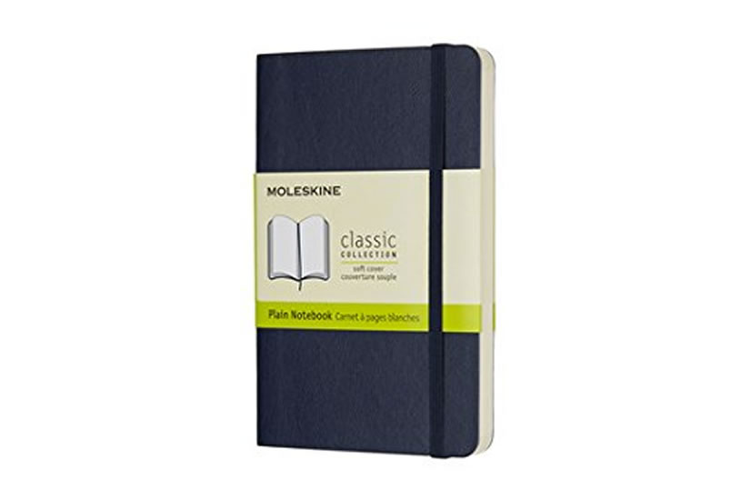 Obrázok Moleskine: Zápisník měkký čistý modrý S