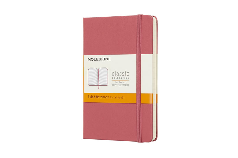 Obrázok Moleskine: Zápisník tvrdý linkovaný růžový S