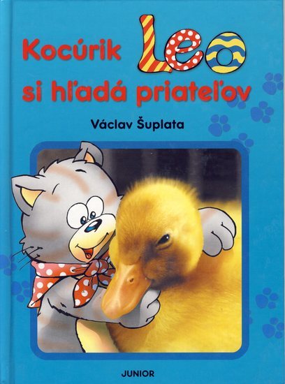 Obrázok Kocúrik Leo si hľadá priateľov-3 nezbedné káčatká