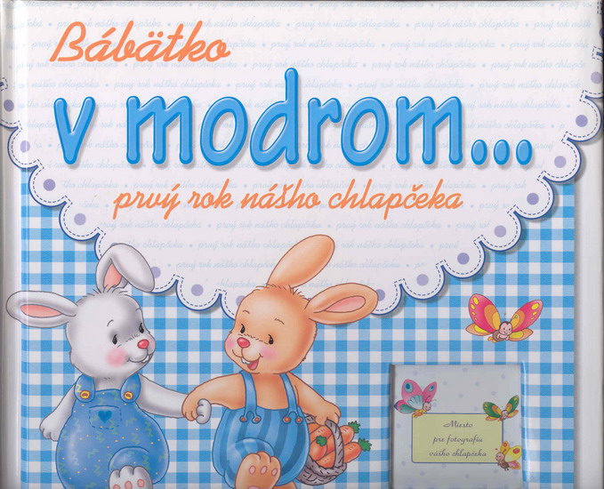 Obrázok Bábätko v modrom...prvý rok nášho chlapčeka