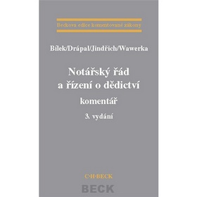 Obrazok Notářský řád a řízení o dědictví