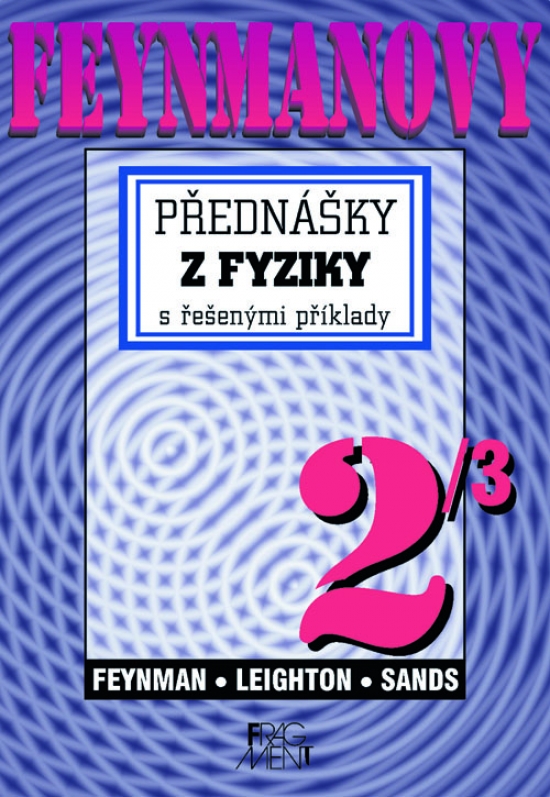 Obrázok Feynmanovy přednášky z fyziky 2/3 s řešenými příklady