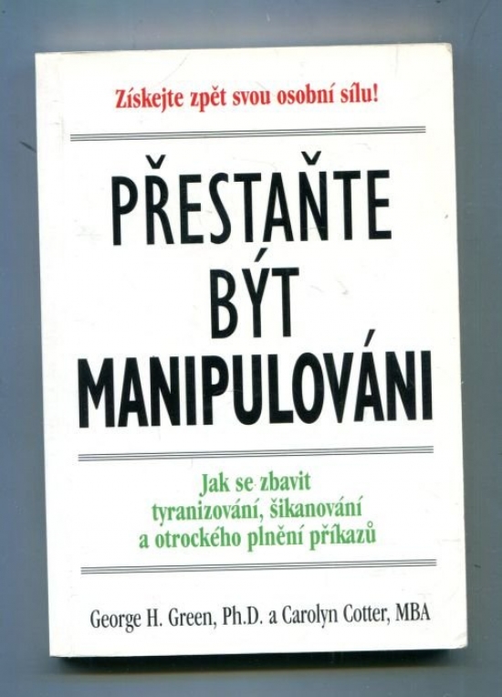 Obrázok Přestaňte být manipulováni