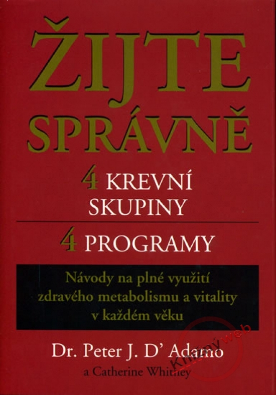 Obrázok Žijte správně - 4 krevní skupiny