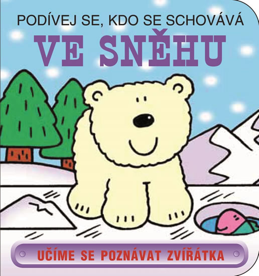 Obrázok Ve sněhu - Podívej se, kdo se schovává