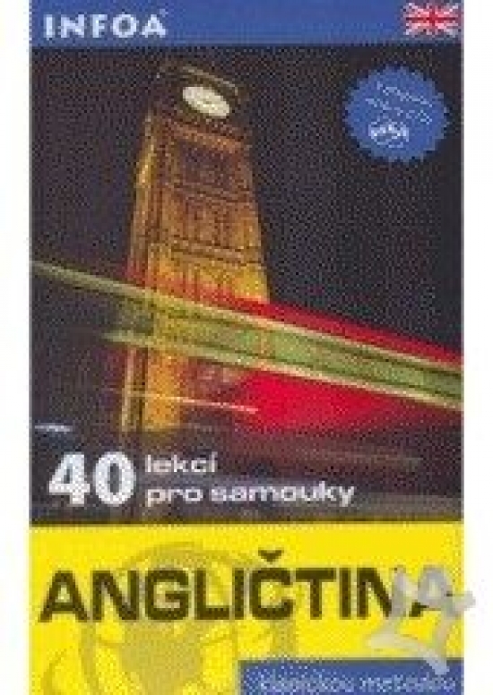 Obrázok Angličtina - 40 lekcí pro samouky + 2 CD